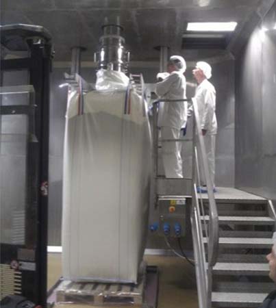 Conditionner big bag industrie agroalimentaire