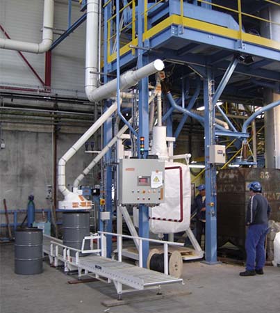 Equipements industriels dans secteur chimie