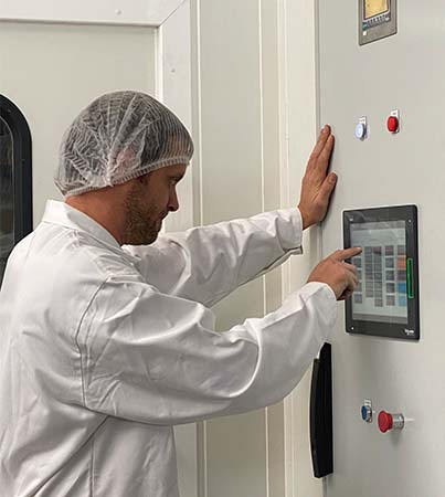 Ligne de production secteur agroalimentaire