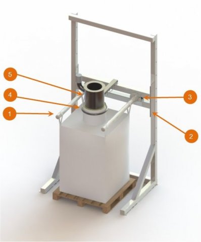 Remplissage big bag Palamatic Process