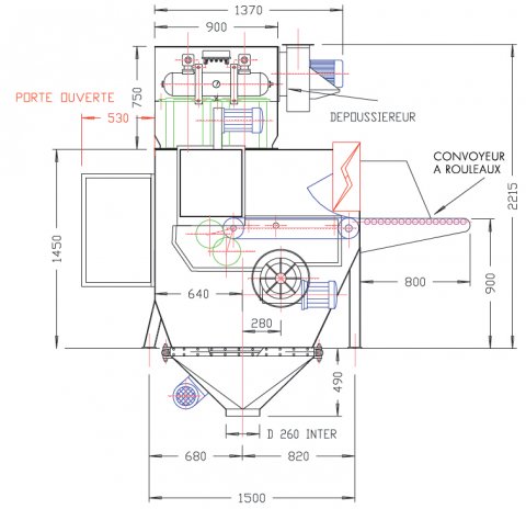 Vide sacs automatique Minislit Palamatic Process