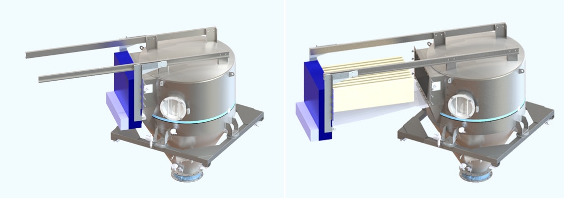 Easy Clean pneumatic conveying