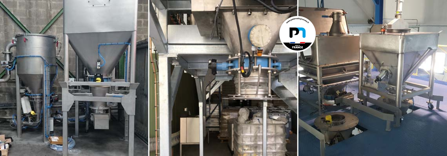 Adopter les conteneurs IBC pour une gestion efficace des poudres