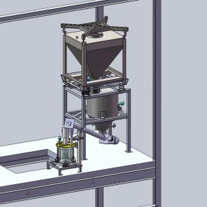 Implantation conteneur acier Palamatic Process