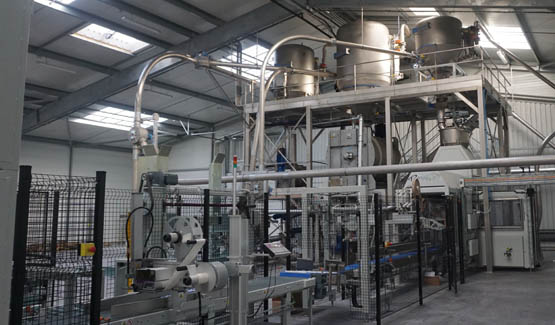 ligne de production de produits phytotherapeutiques