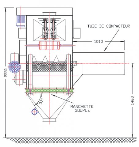 Vide sacs automatique Varislit Palamatic Process