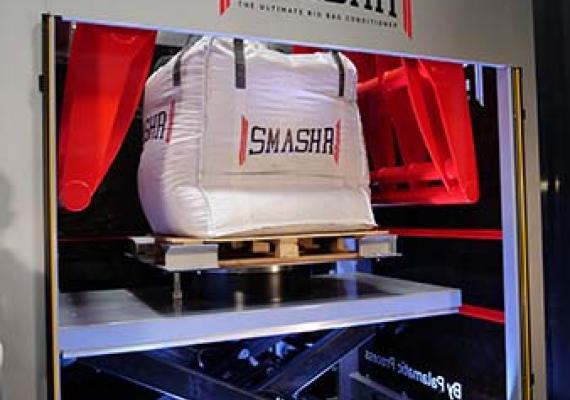 Deconditionner des big bags facilement avec SmashR