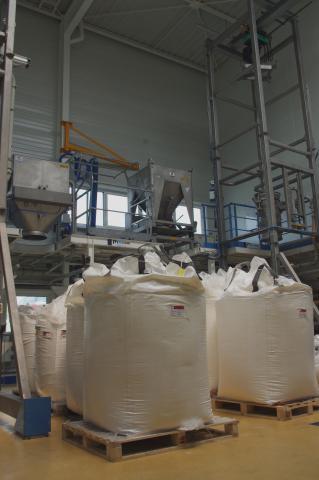 Transfert confiné de poudre de lait chez Palamatic Process