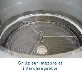 Grille du tamis sur-mesure et interchangeable 