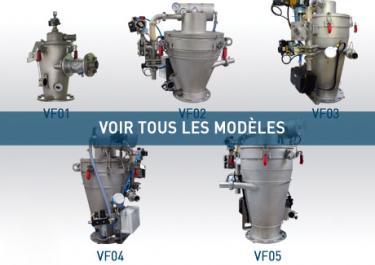 Gamme de transfert pneumatique
