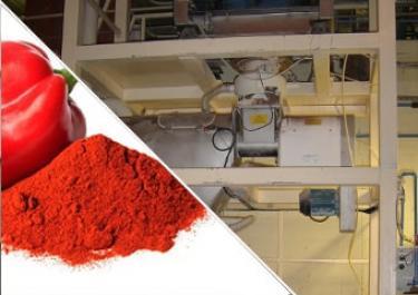 Reconditioning of spices paprika from storage containers