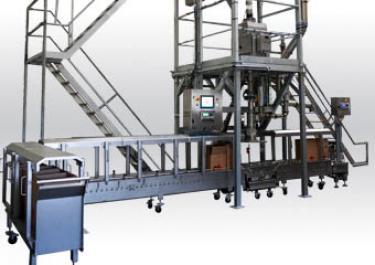 Station de remplissage cartons