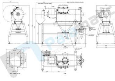 tamis centrifuge en ligne IRS275 