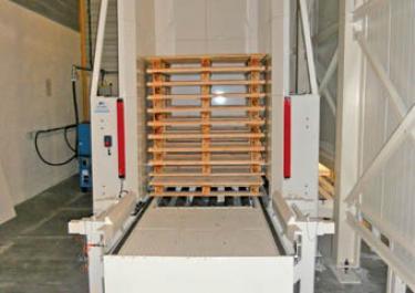 Bulk bag conditioner - Unstacker