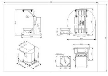 Octabin discharging OctoFlow 03- Bulk material and powder handling 