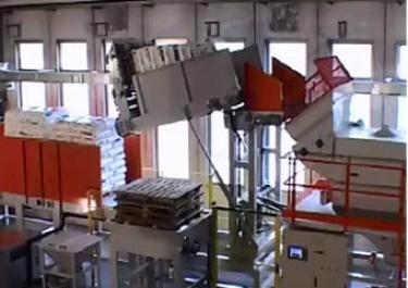 Automatic sack discharging - Bulk handling 