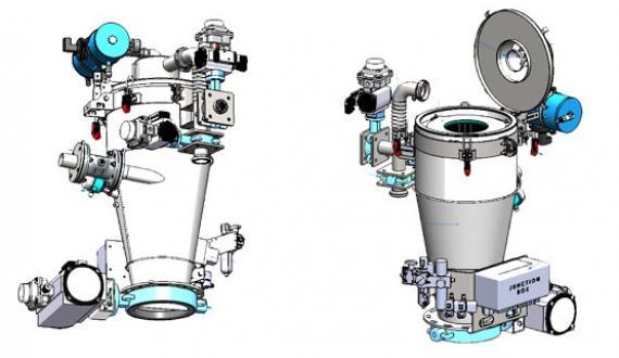 Vue transfert pneumatique