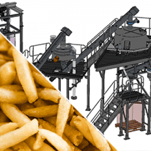 Production frite surgelée Palamatic