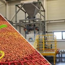 Remplissage de big bags de graines Seed conditioning