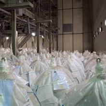 Enfouissement de big bags de cendres Enfouissement de big bags de cendres