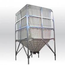 Silo souple en toile pour stockage pulvérulents