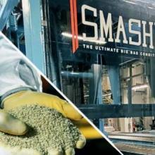 Station de massage avec convoyeur à rouleaux