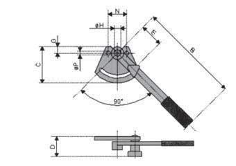 Actionneur manuel vanne Palamatic Process