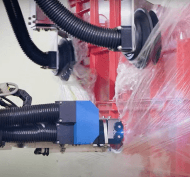 Machine à enlever le film étirable Machine à enlever le film étirable