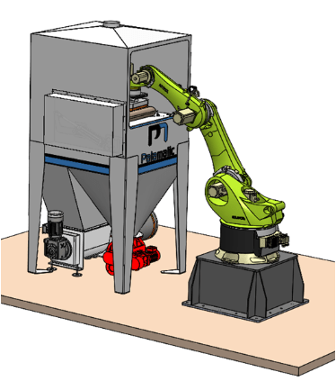 Trémie confinée pour produits pulvérulents Trémie confinée pour produits pulvérulents