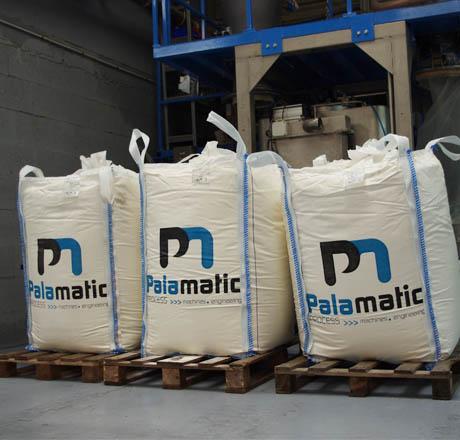 bulk handling packaging powder process