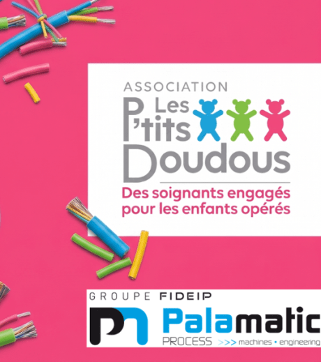 Palamatic Process soutient l'association Les Ptits Doudous
