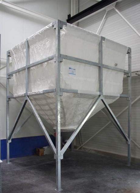 flexible silo granules storage