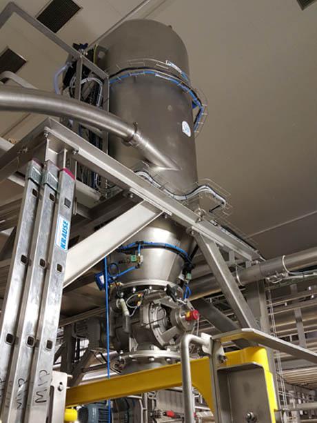 dense phase vacuum pneumatic conveying palamatic process