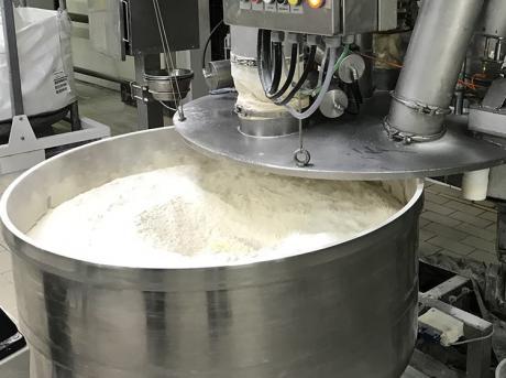 Alimentation automatique pétrin