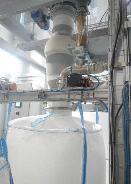 automatic bulk bag conditioner processing line