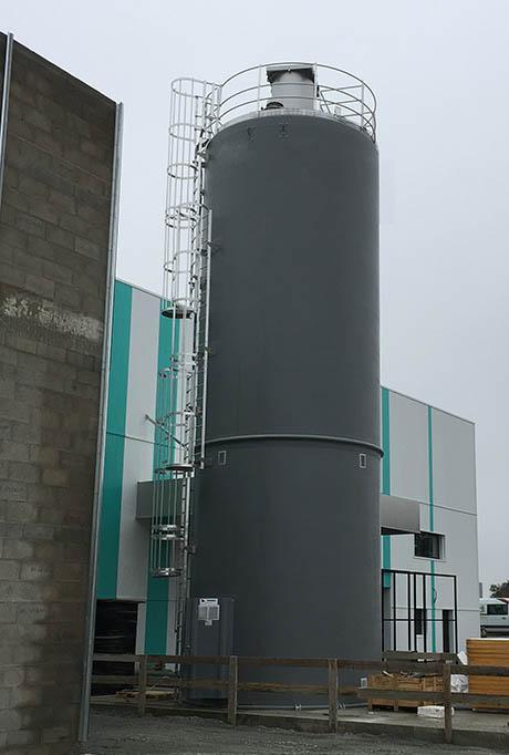 Silo de stockage de sucre 