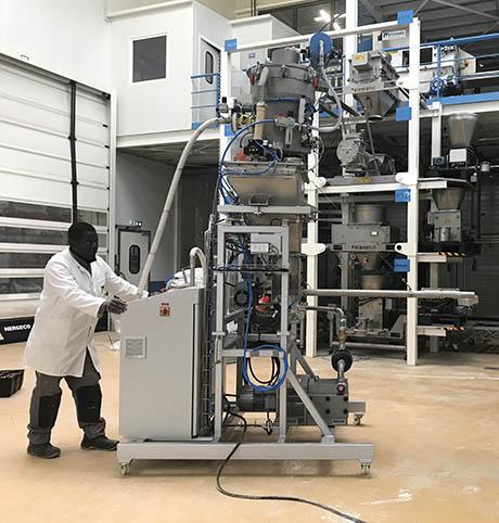 Station mobile de transfert pneumatique