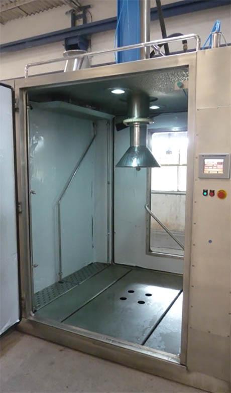 Station lavage conteneur hygiène Palamatic Process