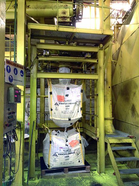 Superposition des big bags pour optimisation des remplissages