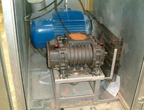 Supresseur transfert pneumatique poussé