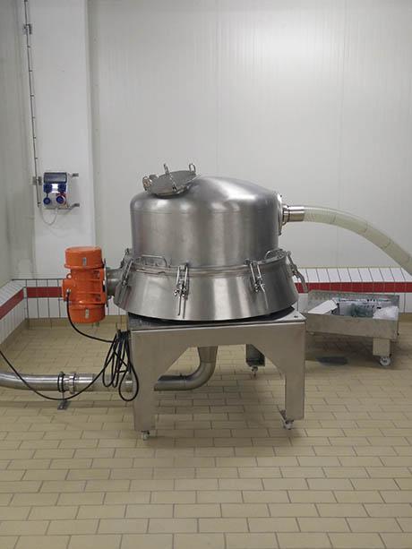 Tamisage ligne transfert pneumatique sulfate