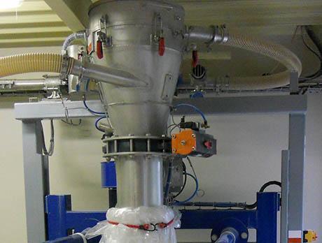 Transfert pneumatique par aspiration