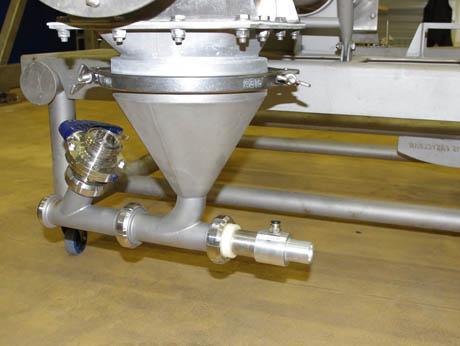 bulk material pneumatic conveyor 