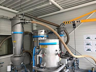 VFlow pneumatic conveying Palamatic