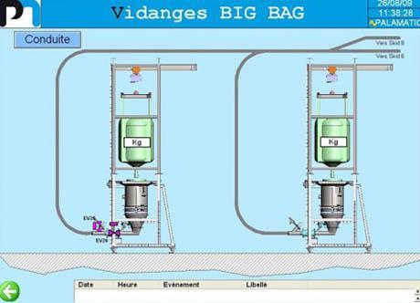 vidange big bag automatisme industriel 