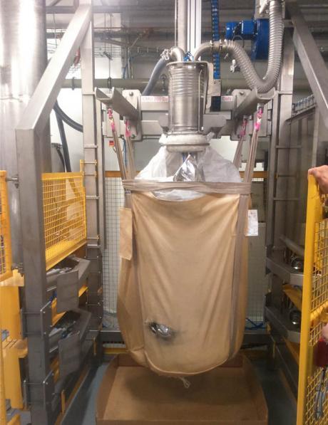 Vidange big bag - Tube télescopique