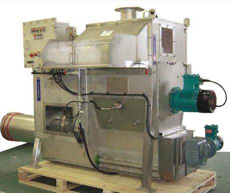 automatic sack discharging atex