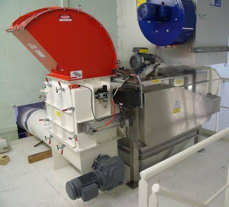 Vide sacs automatique palamatic process