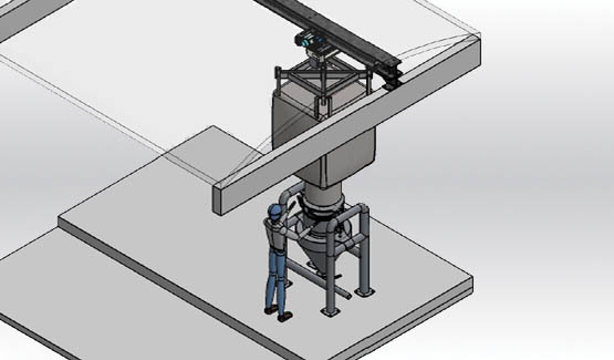 Vidange big bag Palamatic Process