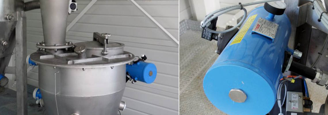 Air cannon - Bulk material and powder handling 